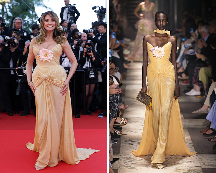 Heidi Klum’s Peachy Letdown