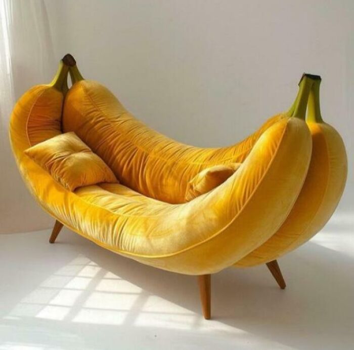Banana Sofa – Slip Into This One!