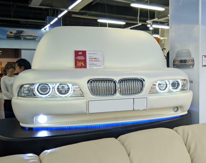 This BMW Couch — Driving Relaxation to the Next Level
