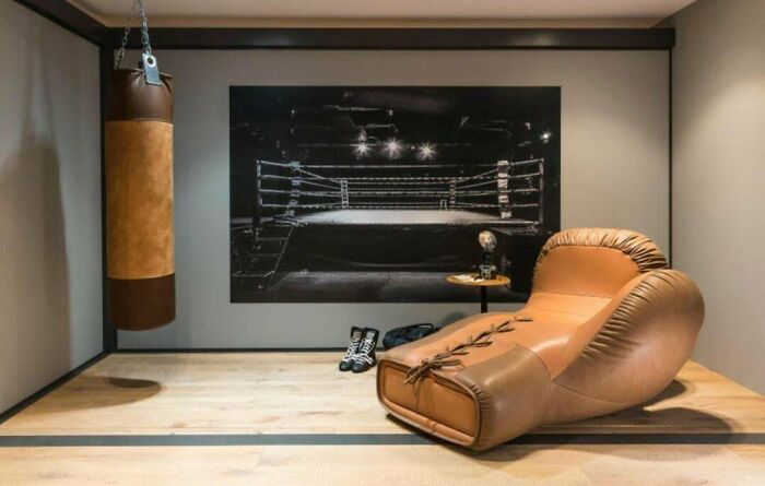 Boxing Glove Sofa—Knock Out Comfort