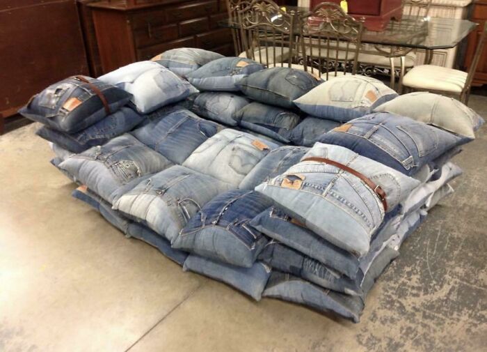 It's a... Pants... Couch! Seriously, Pants.