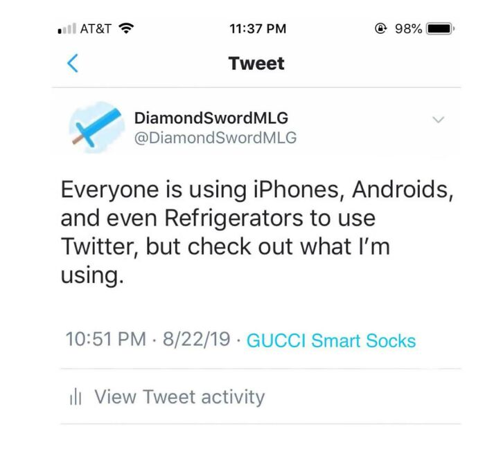 Smart Socks? More Like Madlad Genius!