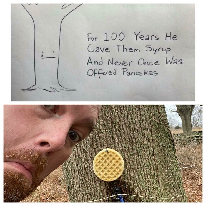 No Pancakes, But Still Fighting The Good Fight. Madlad Power!