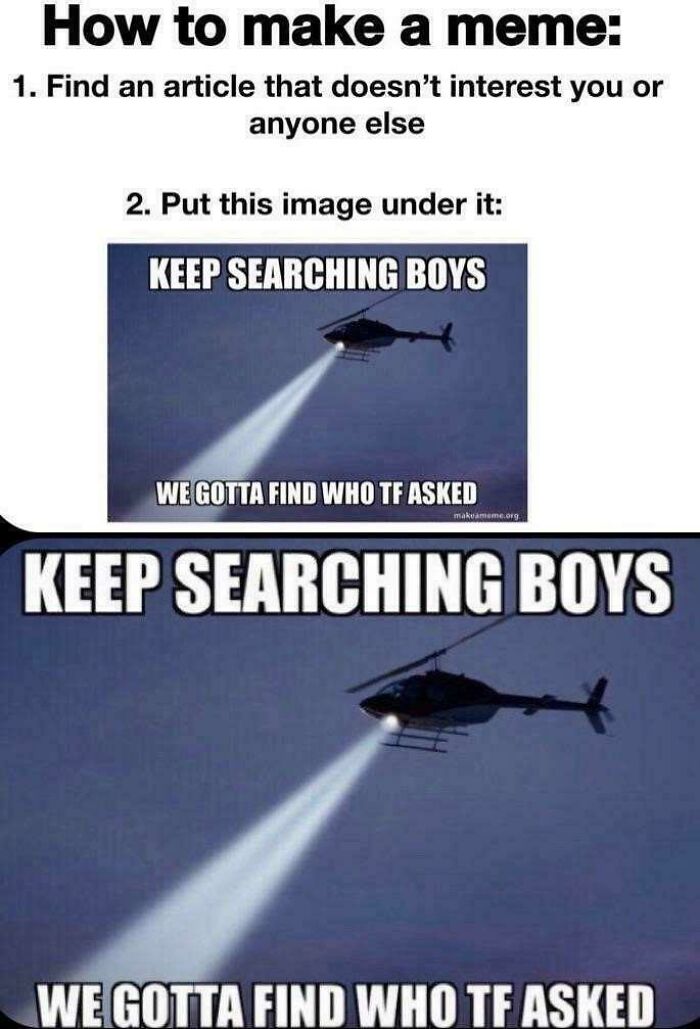 Reddit Assemble! We GOTTA Find Who Actually Asked