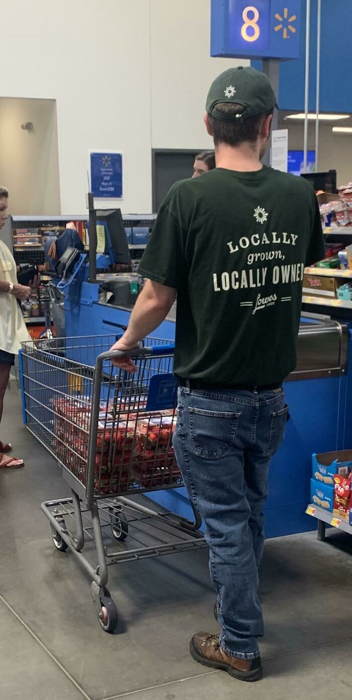 Suspicious Strawberry Shopping Spree