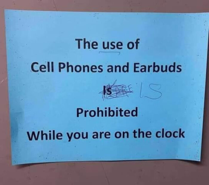 Grammar Correction... or Not