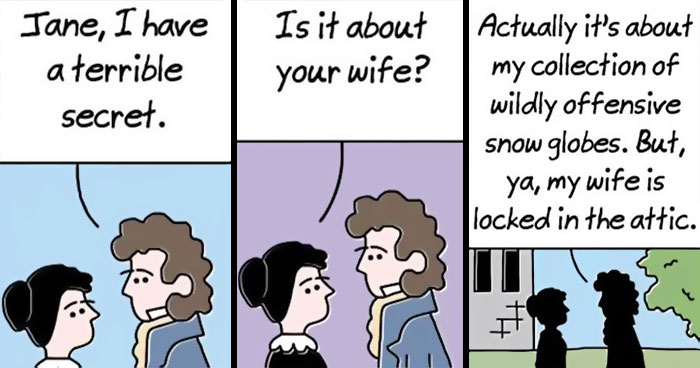 Wait, They Actually Drew THAT?! 31 Comics That Flip Everyday Logic On Its Head