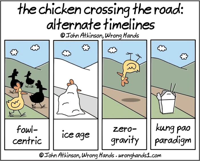 Wait, They Actually Drew THAT?! 31 Comics That Flip Everyday Logic On Its Head