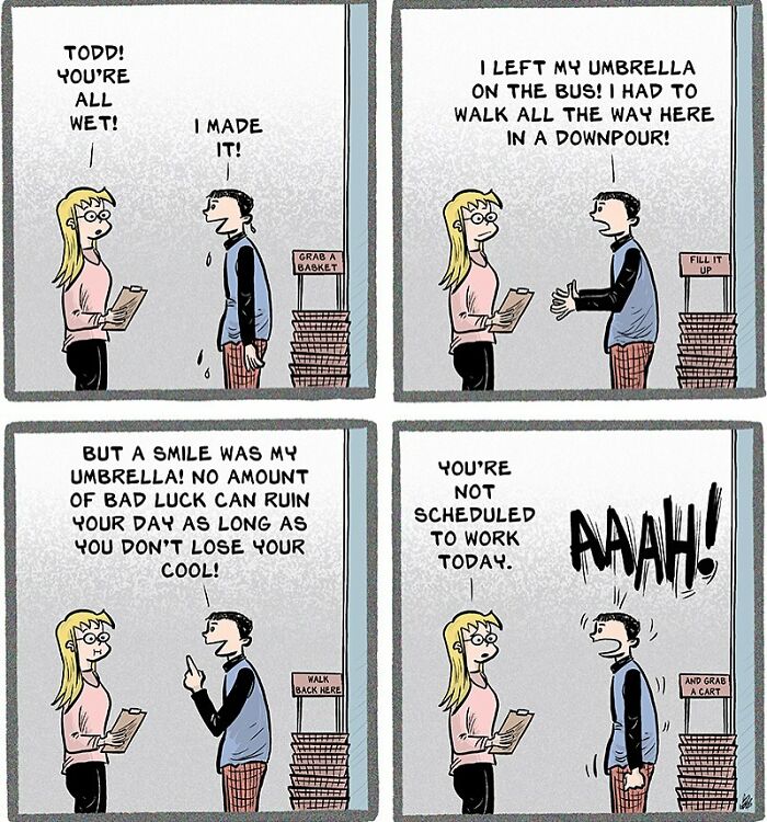 Wait, They Actually Drew These?! 100 Comics About Retail Life That Are Hilariously Relatable (Part 1)