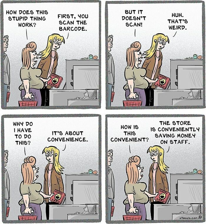 Wait, They Actually Drew These?! 100 Comics About Retail Life That Are Hilariously Relatable (Part 1)