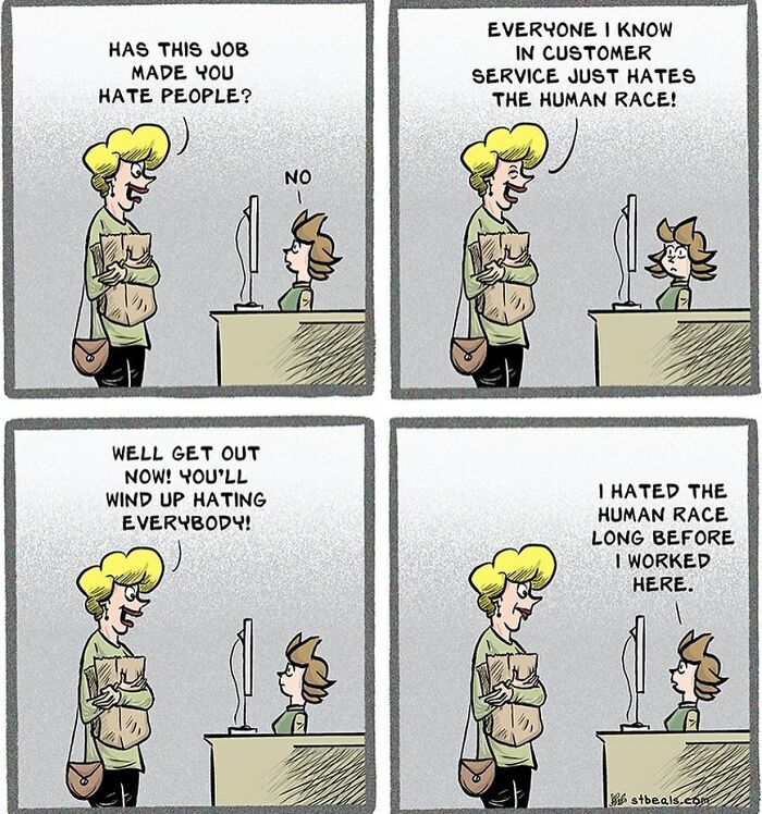Wait, They Actually Drew These?! 100 Comics About Retail Life That Are Hilariously Relatable (Part 1)