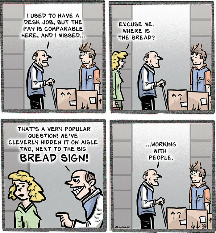 Wait, They Actually Drew These?! 100 Comics About Retail Life That Are Hilariously Relatable (Part 1)