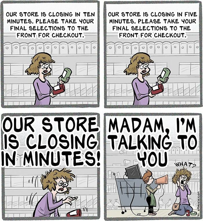 Wait, They Actually Drew These?! 100 Comics About Retail Life That Are Hilariously Relatable (Part 1)