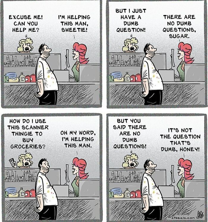Wait, They Actually Drew These?! 100 Comics About Retail Life That Are Hilariously Relatable (Part 1)