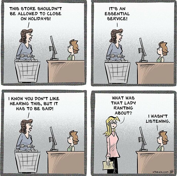 Wait, They Actually Drew These?! 100 Comics About Retail Life That Are Hilariously Relatable (Part 1)