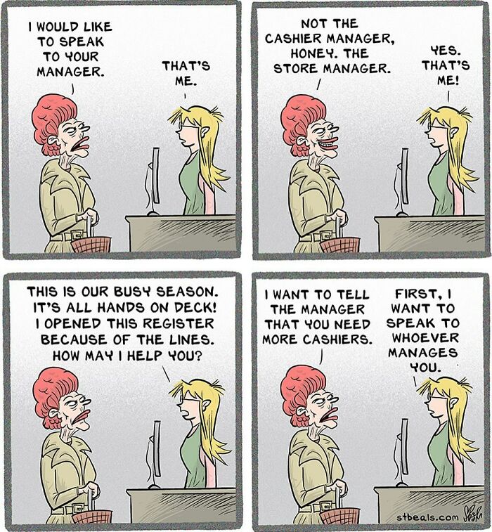 Wait, They Actually Drew These?! 100 Comics About Retail Life That Are Hilariously Relatable (Part 1)