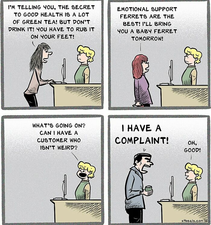 Wait, They Actually Drew These?! 100 Comics About Retail Life That Are Hilariously Relatable (Part 1)