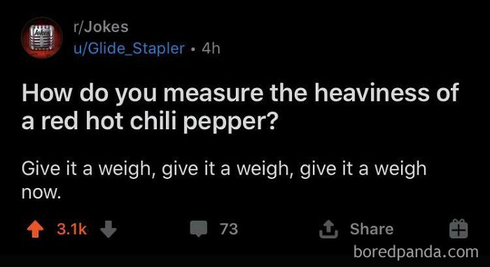 Not Even A Comment, But I Can Hear It Loud And Clear