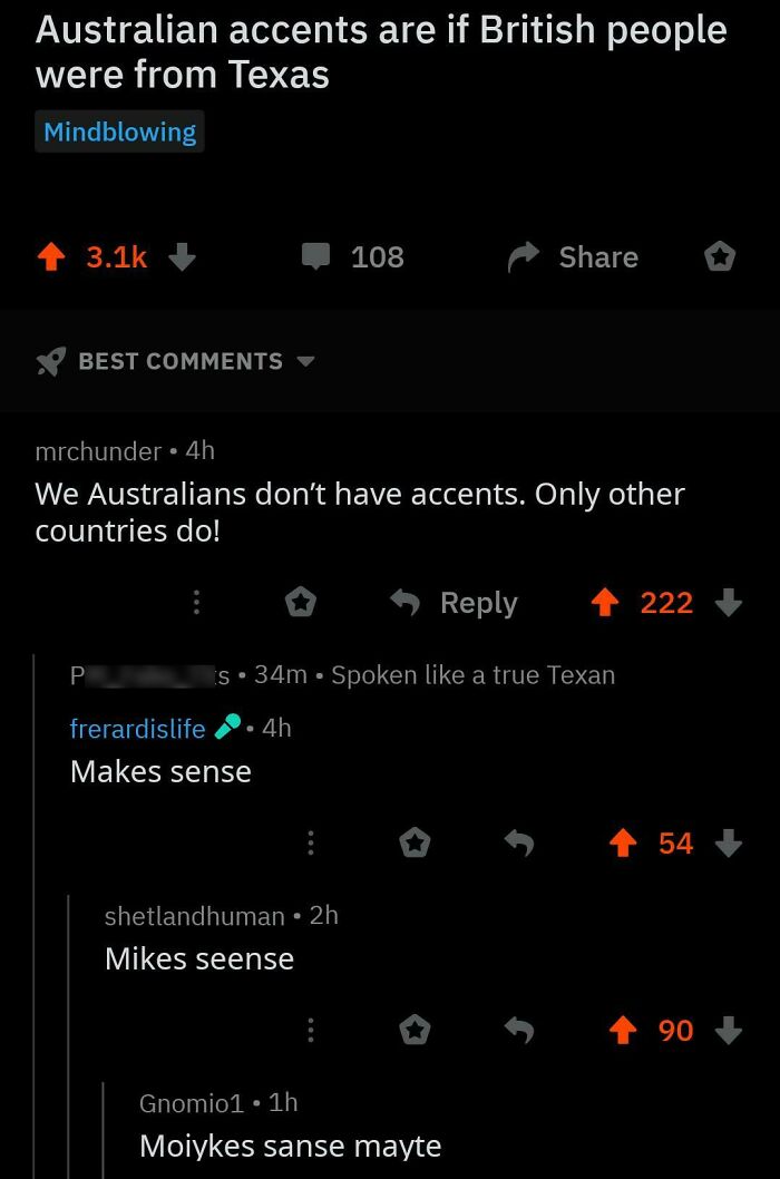 Them Accents Though (So Vivid!)