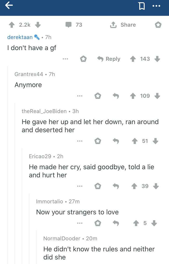 Reddit Sings A Depressing Rick Astley
