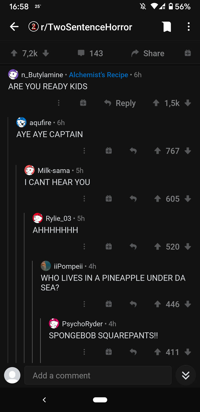 Aye Aye Captain! (Heard This One Like A Sea Shanty)