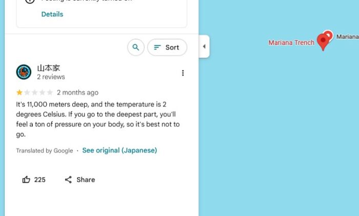 Mariana Trench Review: Deep Thoughts