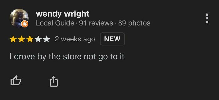 A Review That Hurt My Bonus... Yikes!