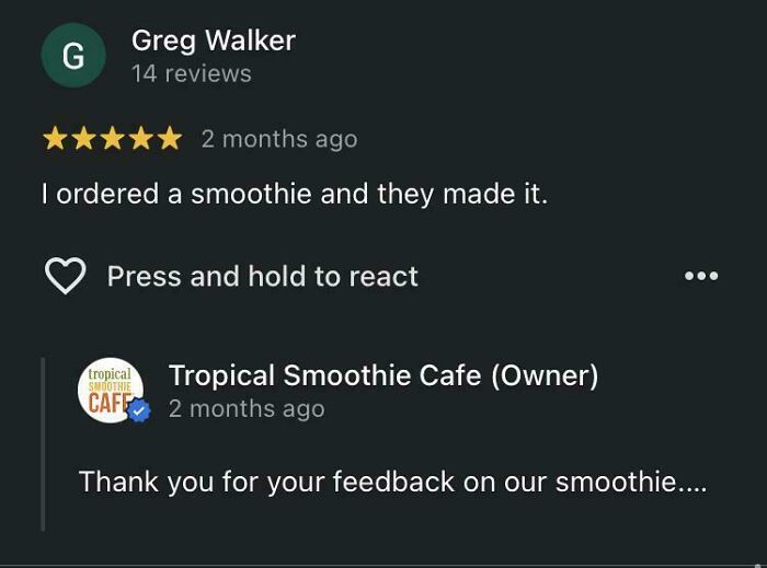 Smoothie Review: Tastes Like Logic!