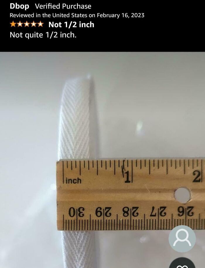 Customer Using Ruler Wrong Blames Product? Oops!