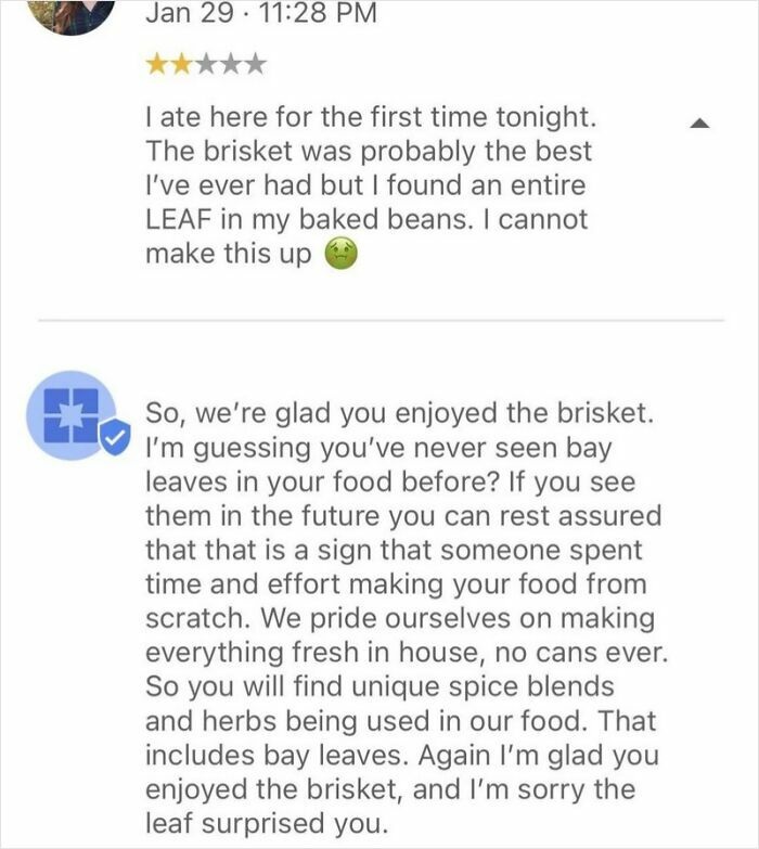 Bad Review: When Things Just Don’t Add Up