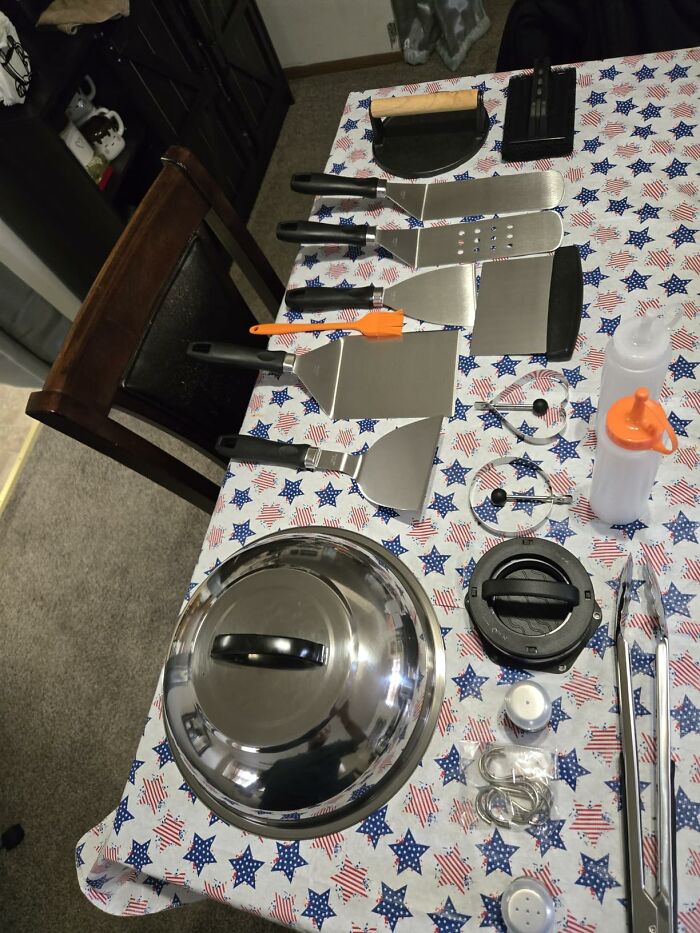 Backyard Grill Game? Upgrade To Legendary Status With This 27-Piece Griddle Accessory Kit