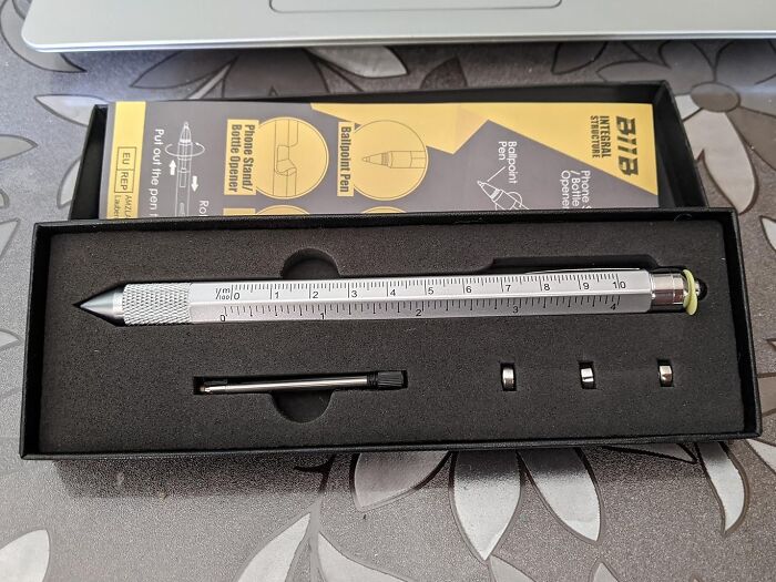 This Multitool Pen Will Have Dad Going 'Whoa!' And 'How Did They Do That?' For Ages