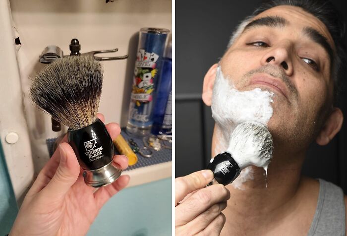 A Classic Shaving Brush That Turns Every Morning Routine Into A Barbershop Experience