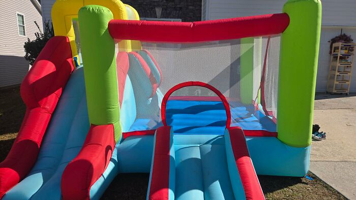 Literally Found a Bounce House at Sam's—Party Time!