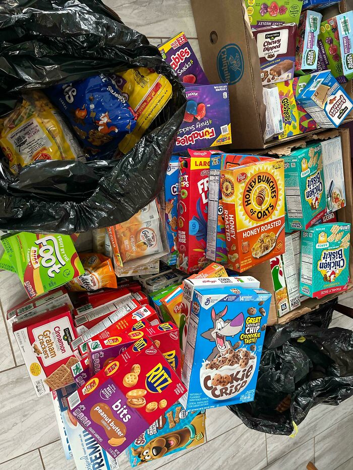 I’m in Disbelief—Whole Cereal Aisle Thrown Out