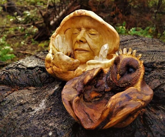 Wait, This Driftwood Art Literally Looks Like Nature Came to Life!