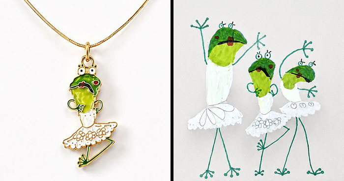Wait, They Actually Turn Kids’ Scribbles Into Jewelry? Yup!