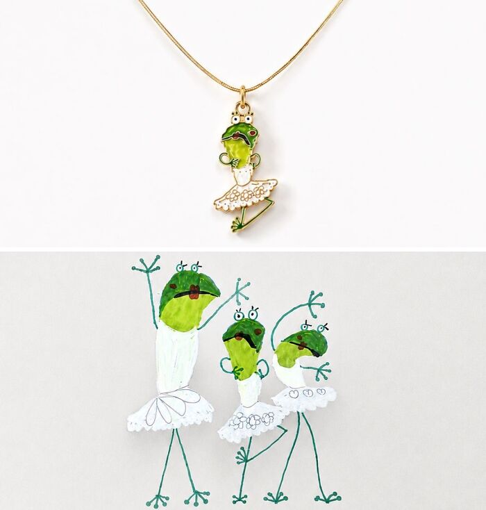 Wait, They Actually Turn Kids' Scribbles Into Jewelry? Yup!
