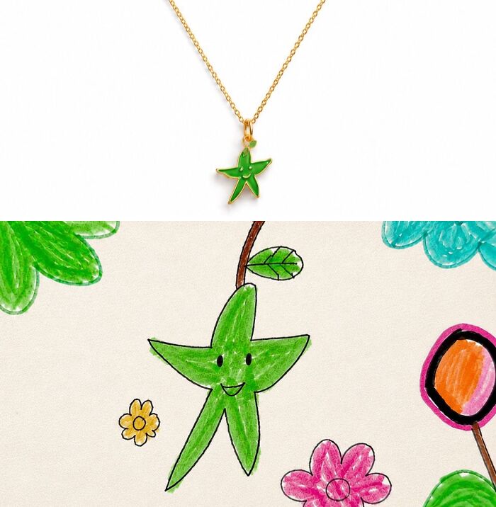Wait, They Actually Turn Kids' Scribbles Into Jewelry? Yup!