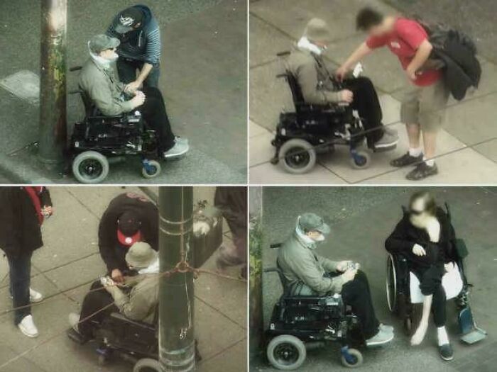 Cop Pretends to Be Disabled and Gets Surprises Instead of Trouble