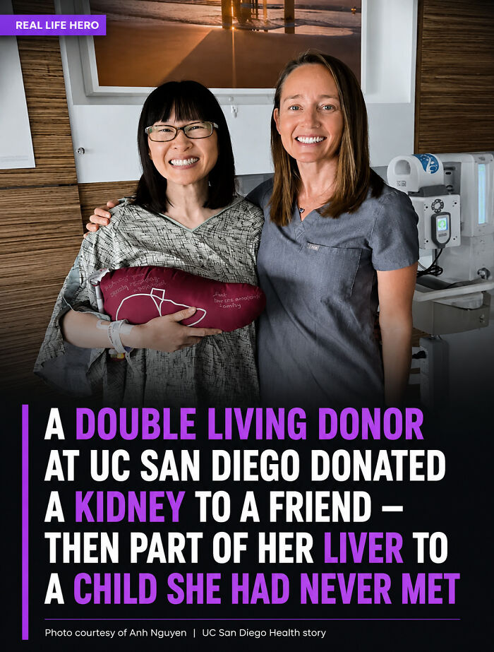 Super Donor Alert: Kidney and Liver Gifts to Strangers