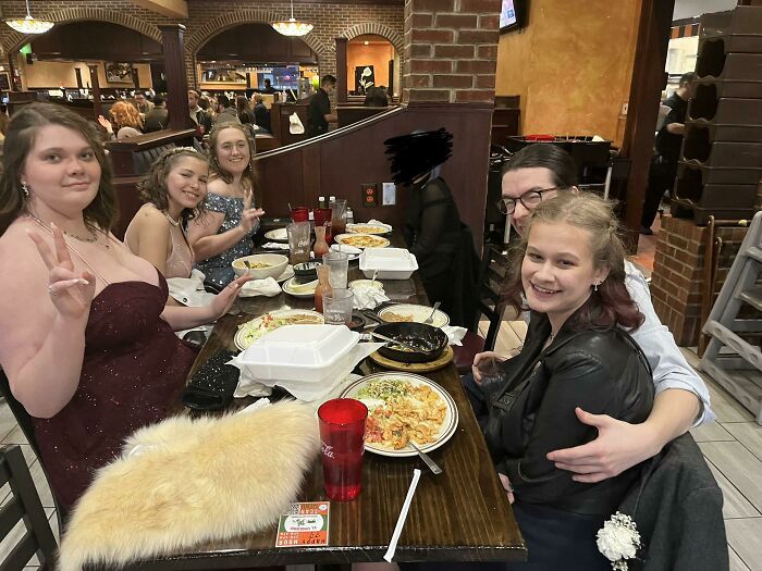 That Time Someone Paid For Our Prom Dinner. Thanks, Mystery Hero!