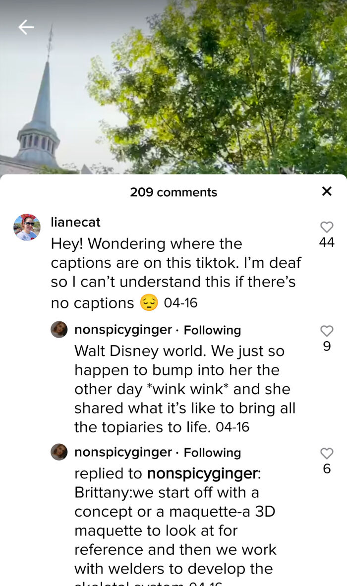 Someone Took the Time to Write Out 8+ Paragraph Captions for a Deaf Person