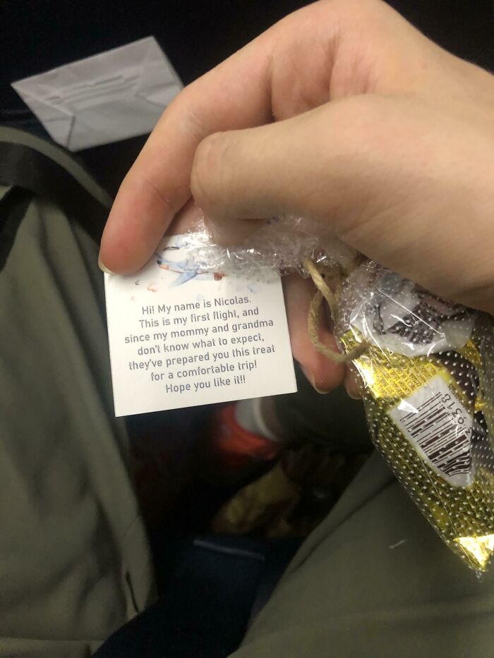 Tiny Surprise Mid-Flight