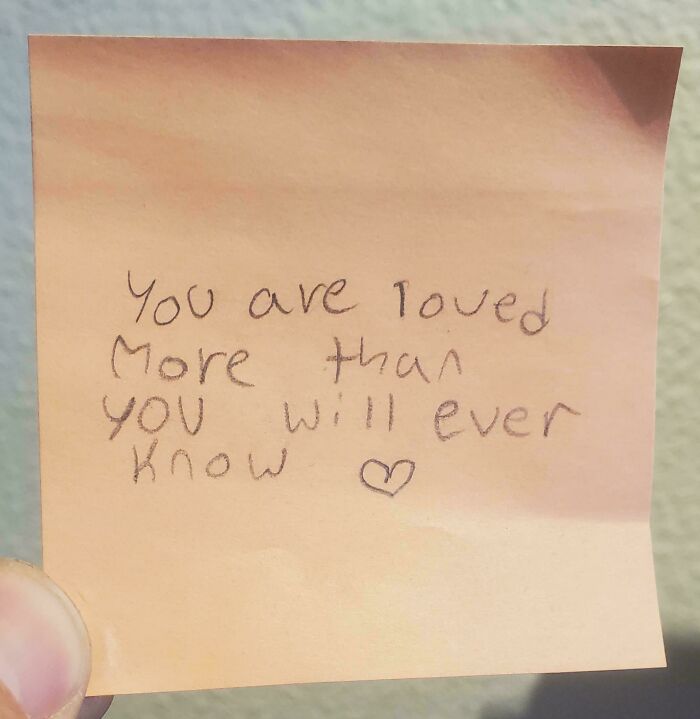 Someone Left This Sweet Note on My Car Windshield