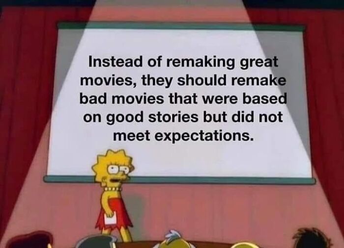 Lisa Simpson’s Brilliant Take On Remakes