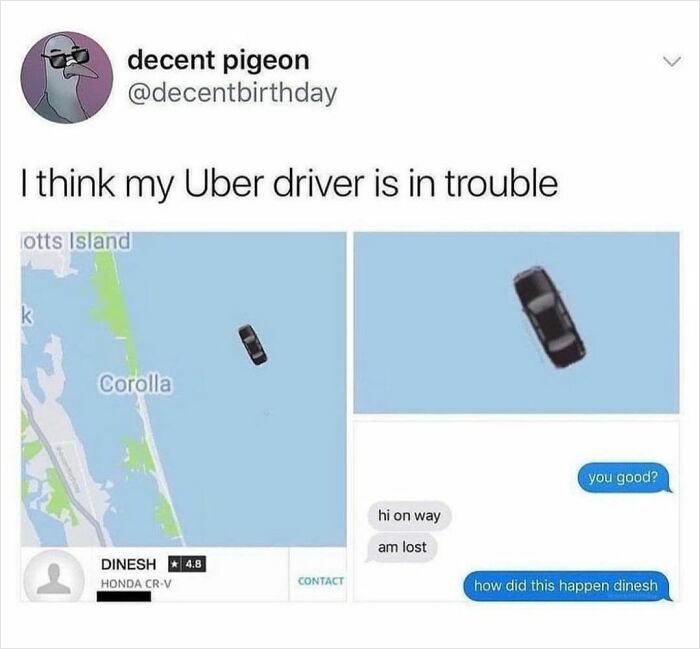 Lost Uber Driver Adventures