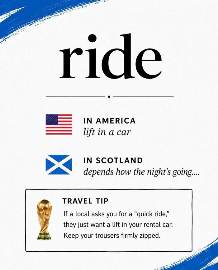Wait, Americans Actually Say These? A Scottish Take On US Slang