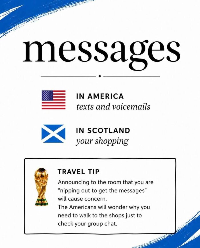 Wait, Americans Actually Say These? A Scottish Take On US Slang