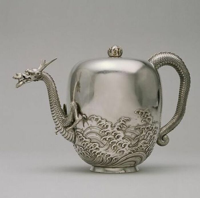 Dragon Teapot From 1876 Japan – Tea Time Gets Legendary